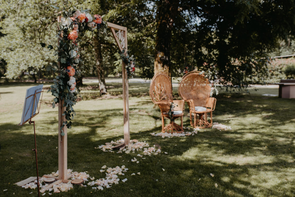 Mariage domaine du vautrait