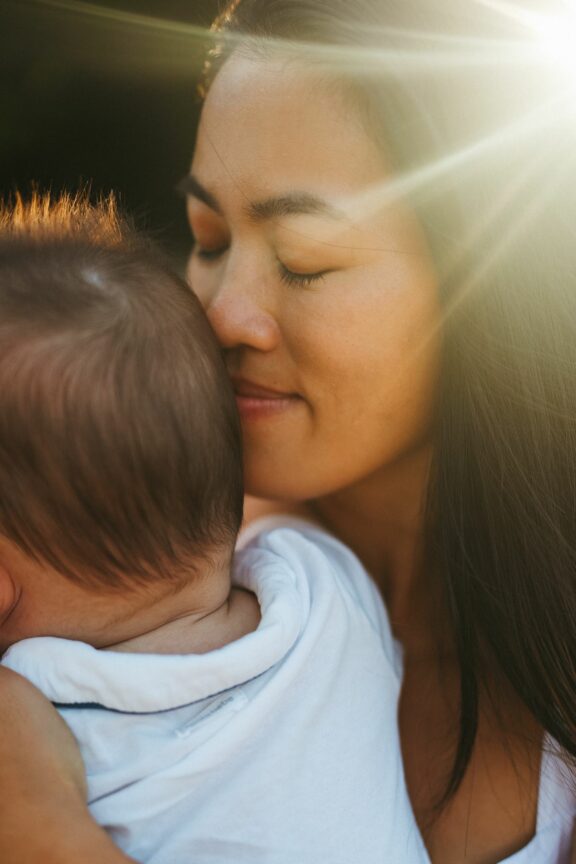 maman et bébé
